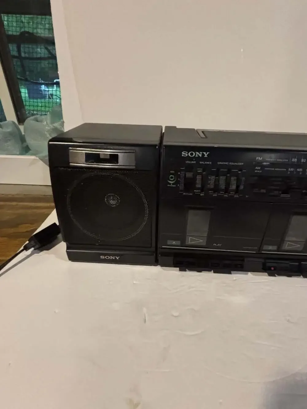 Sony Radio Cassette Player Boombox CFS-W350